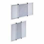 Myggnt IRS Vit 50 x 40 cm Fnster Myggnt Utdragbar (2 antal)