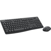 Tangentbord och Mus Logitech MK370 Gr Grafit Qwerty Spanska