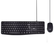 Tangentbord Ewent EW3007 Svart Qwerty Spanska