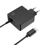 Vggladdare Ewent Svart 65 W (1 antal)