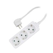 Ellist 3 Tomas-uttag utan brytare Ewent EW3958 3680W (1,5 m)