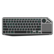 Tangentbord Techly ICTB9801TB Svart Multicolour Svartvit QWERTY