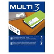 Etiketter till Skrivare MULTI 3 Vit 100 Blad 48,5 x 25,4 mm