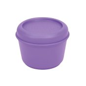 Behllare fr matkonservering Milan Sunset Violett Plast Rund 25
