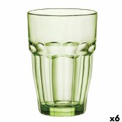 Glas Bormioli Rocco Rock Bar Grn Glas 370 ml (6 antal)