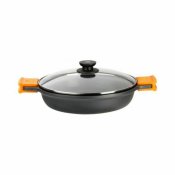 Kastrull BRA Braisogona_A270536 (36 cm) Svart Metall Aluminium S