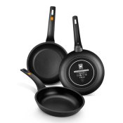 Non-stick-panna BRA Sartn Efficient  22 cm Svart Aluminium