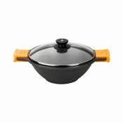 Stekpanna BRA Braisogona_A272028 Svart Svart/Orange Metall Alumi