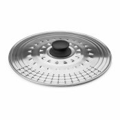 Stekpannelock Ibili 714223  22 cm Silvrig Metall Rostfritt stl