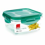 Hermetisk matlda Ibili 790408 Glas 800 ml 15,5 x 15,5 x 7 cm Gr