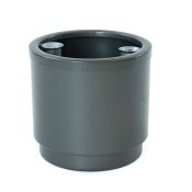 Sjlvvattnande blomkruka Plastiken 4126 Antracitgr ( 26 cm)