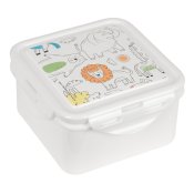 Lunchl�da Safta Zoo Beige 13 x 7.5 x 13 cm
