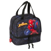 Lunchl�da Spider-Man Attack Svart 20 x 20 x 15 cm