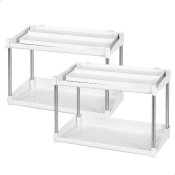 Frvaring fr kksskp Max Home Vit 2 Hyllor 2 antal 37,5 x 25,5