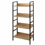 Bokhylla Max Home Stl Melamin spnskiva 60 x 126 x 28 cm