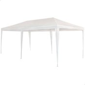 Gazebo Aktive 300 x 255 x 600 cm Metall Vit Plast