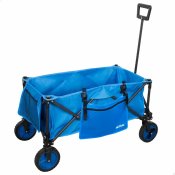 Flerfunktionsvagn Aktive Bl Svart Polyester PVC Stl 88 x 108 x
