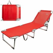 Strandsolstol Aktive Rd 188 x 58 x 30 cm
