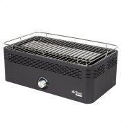 Brbar rkfri kolgrill Aktive Rostfritt stl Jrn 45 x 19 x 28 c