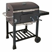 Kolgrill med lock och hjul Aktive 102 x 65 x 104 cm
