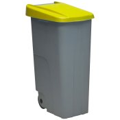 Avfallsbehllare tervinning Denox Gul 110 L