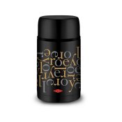 Termos fr mat Oroley Svart Rostfritt stl 1 L Bokstver