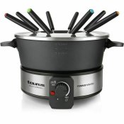 Fondue Taurus FF2 Svart Silvrig 1000 W