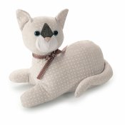 Drrstopp Inofix 3178-2 Textil Sand 28 x 13 x 23 cm Vit Katt