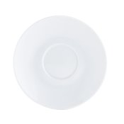 Tallrik Quid Basic Kaffe/ Caf Keramik Vit (12,5 cm) (Pack 12x)