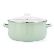 Kastrull med glaslock Quid Cocco Emaljerat stl 26 cm