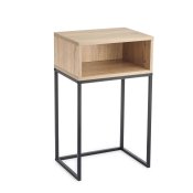 Nattduksbord Vinthera Moa Naturell Metall 40 x 30 x 68 cm