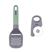 Pizzakniv Quid Ozon Grn Metall 2 Delar