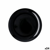 Platt skl Quid Select Basic Svart Melamin  25 cm (24 antal)