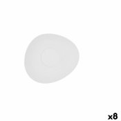 Tallrik Bidasoa Fosil Vit Keramik Aluminiumoxid 15,8 x 13,8 x 2