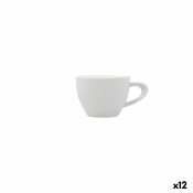 Set med kaffekoppar Bidasoa Fosil Vit Keramik Aluminiumoxid 80 m