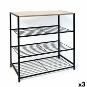 Bokhylla Vinthera Moa Metall Tr MDF 60 x 30 x 63,5 cm (3 antal)