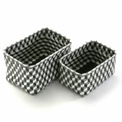 Set med stapelbara frvaringsldor Versa 23 x 20 x 33 cm 2 antal