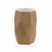 Tandborsthllare Versa Amanda Beige Harts (8,4 x 11 x 8,4 cm)