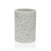 Tandborsthllare Versa Vit Harts (7,3 x 10,4 x 7,3 cm)