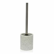 Toalettborste Versa Vit Harts (10 x 37 x 10 cm)