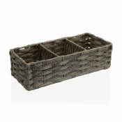 Multifunktionell korg Versa 15,2 x 10,2 x 35,6 cm 3 Fack Gr