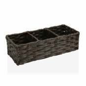 Multifunktionell korg Versa 15,2 x 10,2 x 35,6 cm 3 Fack Brun