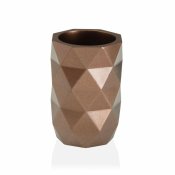 Tandborsthllare Versa  DIAMOND Rosa Harts (7,4 x 10,6 x 7,4 cm)