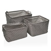 Set med stapelbara frvaringsldor Versa Rec Stars 25 x 22 x 35