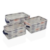 Korg - set Versa 28 x 18 x 14 cm Fiskar Rektangulr