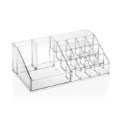 Sminkorganisatren Versa 12,5 x 8 x 22 cm polystyren Bad & dusch