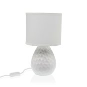 Bordslampa Versa Vit Keramik 40 W 15,5 x 27,5 cm