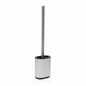 Toalettborste Versa Vit Stl polypropen 7,7 x 48,5 x 11,4 cm