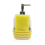 Tvldispenser Versa Gul Keramik Rnder 9,4 x 17,8 x 10,5 cm