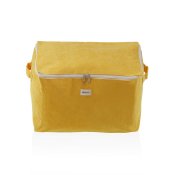 Frvaringslda Versa Corduroy 38 x 26 x 26 cm Gul